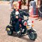 Lil Rider Flaming Chopper Motorcycle Ride On Bike For Kids 2-5 Years Red Black